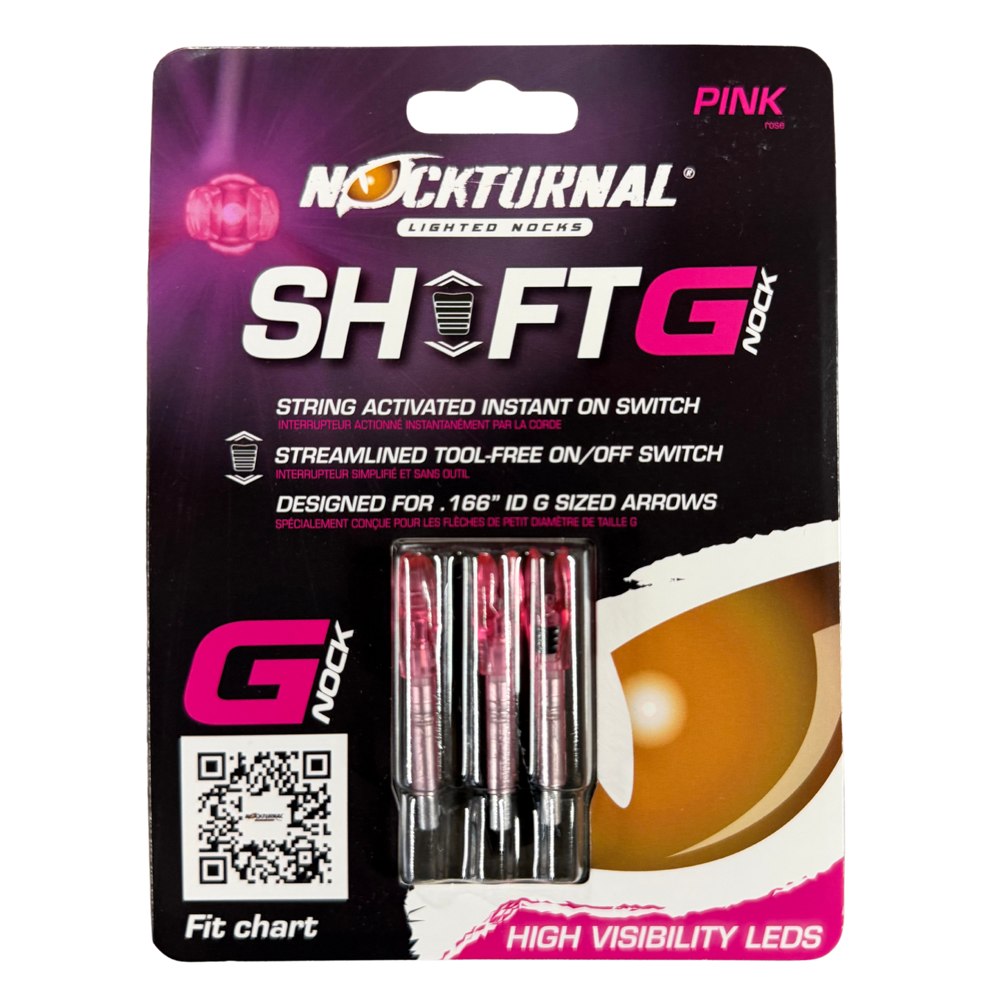 Nockturnal Light Nocks - Shift G Nock