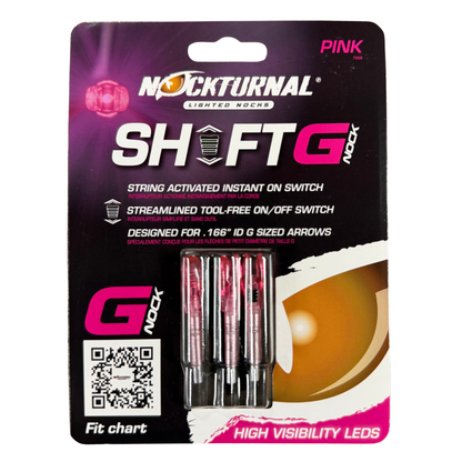 Nockturnal Light Nocks - Shift G Nock
