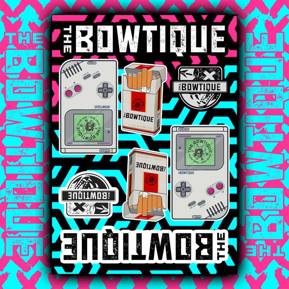The Bowtique Slap Sticker Sheet